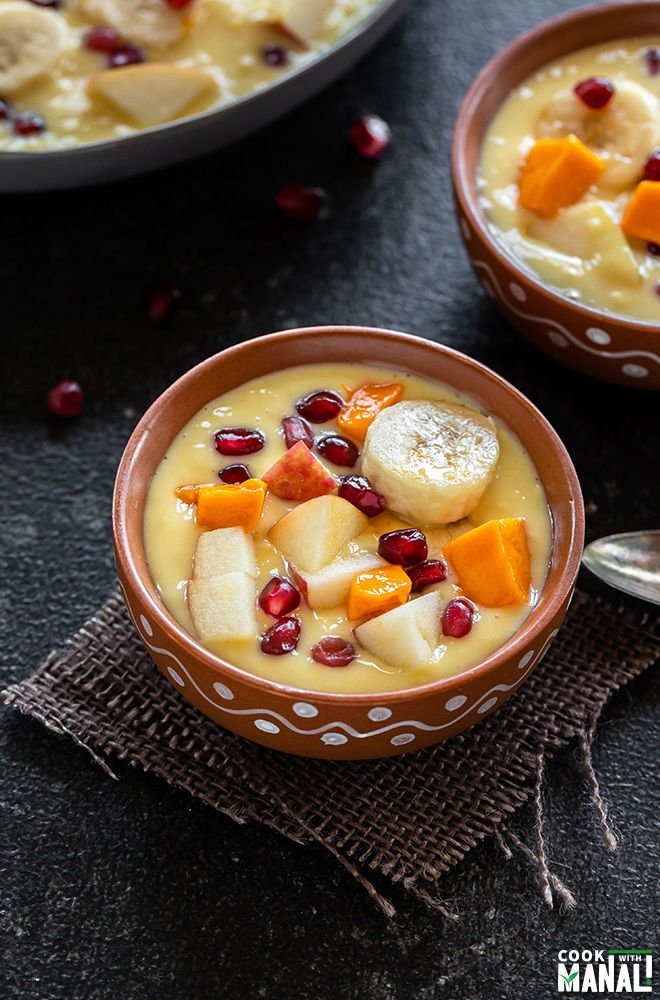 fruit-custard
