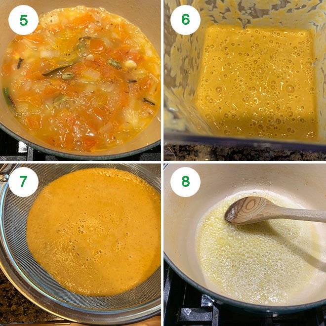 step by step picture collage of making malai kofta at home