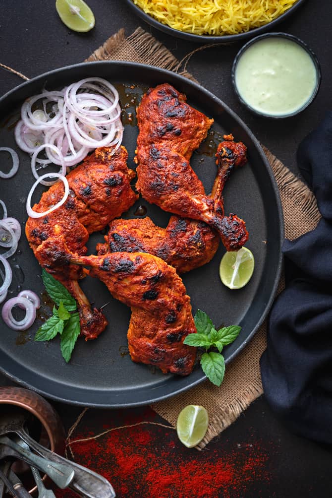 Tandoori Chicken | How To Make Tandoori Chicken - Dahi Handi Restaurant