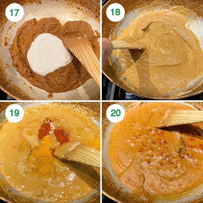 step by step picture collage of making punjabi dum aloo